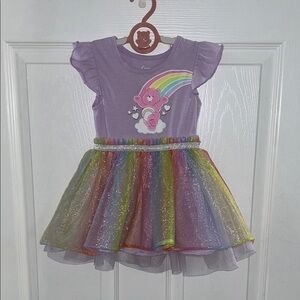 Care Bears Lavender Dress with Rainbow Accents